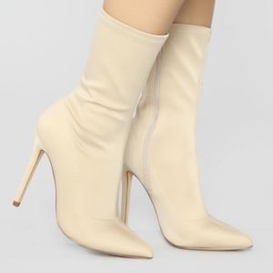 FashionNova Catch me later bootie